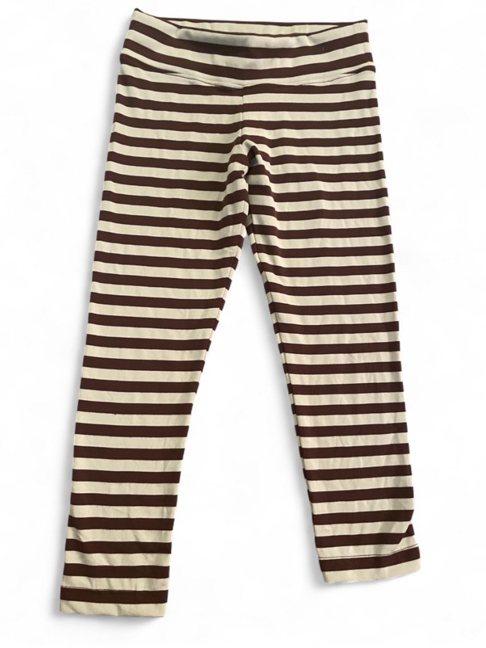 Matilda Jane Cream and Brown Leggings / Tights Girls Size 6